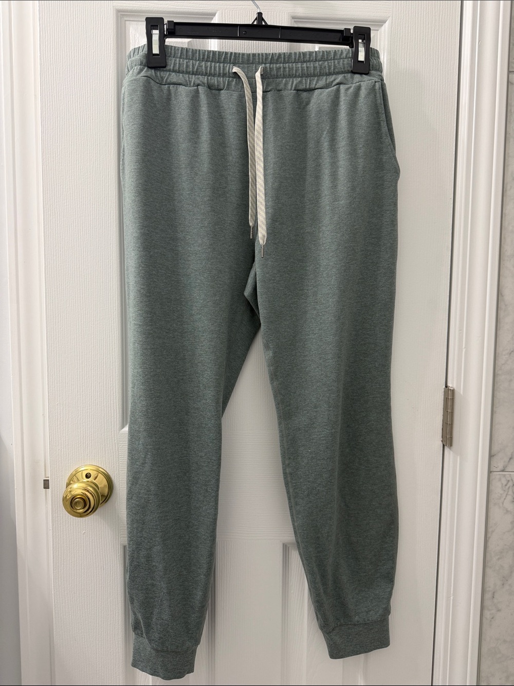 Vuori Heather Sage Green Jogger Pants